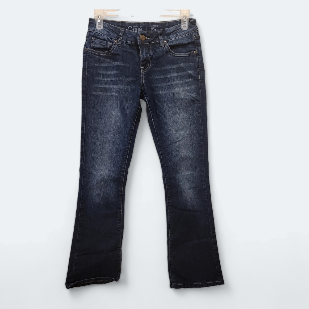 WAREHOUSE ONE - Mid Rise Baby Boot Jeans